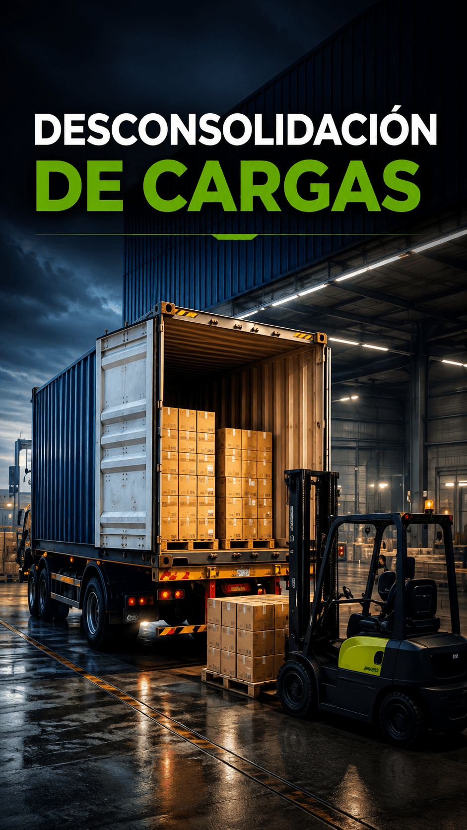 Desconsolidación de cargas ARMAR